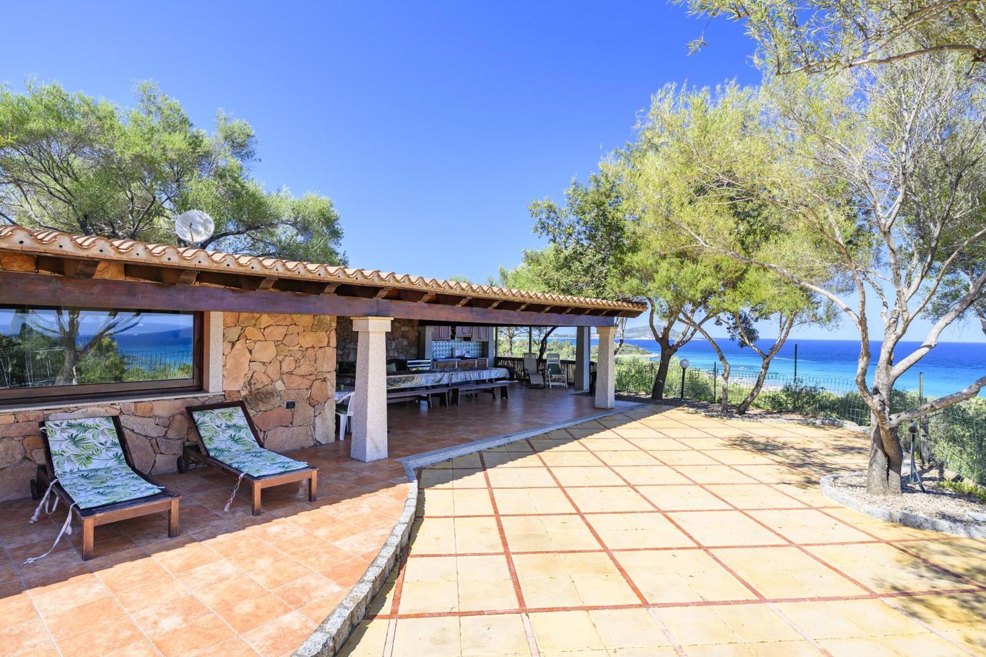 Villa Il Panorama Di Orri Тортоли Экстерьер фото